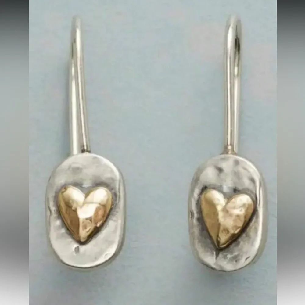 Boho Heart Earrings A1302
